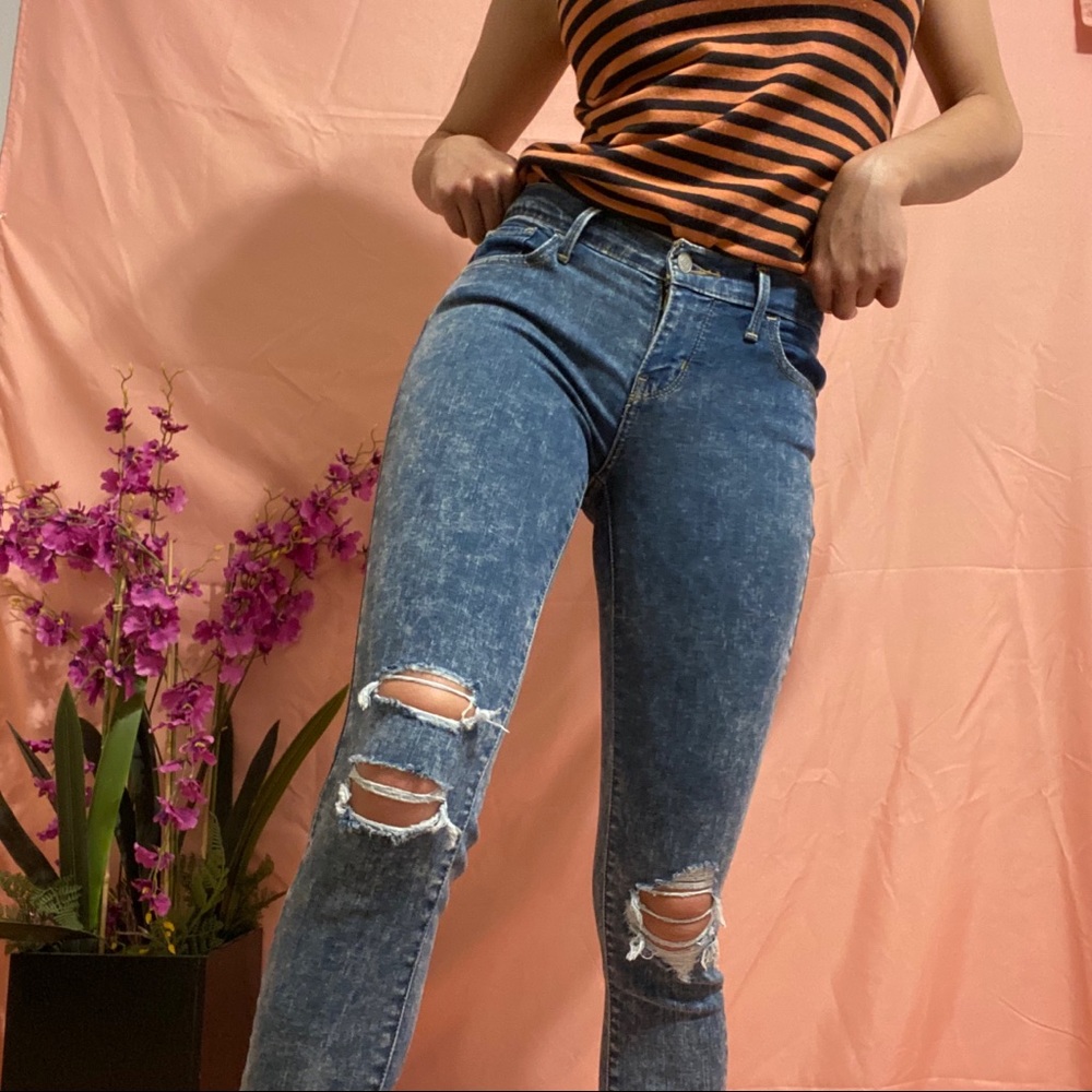 Acid Wash Super Skinny Levi’s 710